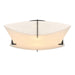 Hubbardton Forge - Two Light Semi-Flush Mount - Bento - Black- Union Lighting Luminaires Decor