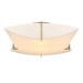 Hubbardton Forge - Two Light Semi-Flush Mount - Bento - Modern Brass- Union Lighting Luminaires Decor