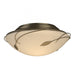 Hubbardton Forge - Two Light Semi-Flush Mount - Leaf - Soft Gold- Union Lighting Luminaires Decor
