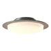 Hubbardton Forge - Two Light Semi-Flush Mount - Oceanus - Vintage Platinum- Union Lighting Luminaires Decor