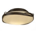 Hubbardton Forge - Two Light Flush Mount - Flora - Bronze- Union Lighting Luminaires Decor