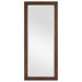 Currey and Company - Floor Mirror - Dorian - Kona/Black/Mirror- Union Lighting Luminaires Decor