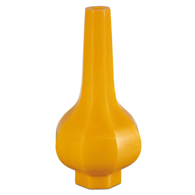 Currey and Company - Vase - Imperial Yellow- Union Lighting Luminaires Decor