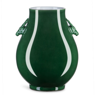 Currey and Company - Vase - Imperial Green- Union Lighting Luminaires Decor
