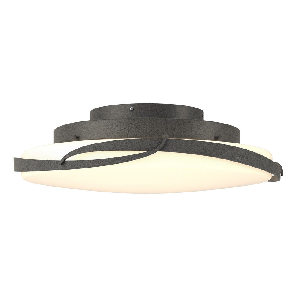 Hubbardton Forge - LED Semi-Flush Mount - Flora - Natural Iron- Union Lighting Luminaires Decor