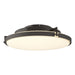 Hubbardton Forge - LED Flush Mount - Metra - Oil Rubbed Bronze- Union Lighting Luminaires Decor