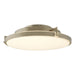 Hubbardton Forge - LED Semi-Flush Mount - Metra - Soft Gold- Union Lighting Luminaires Decor