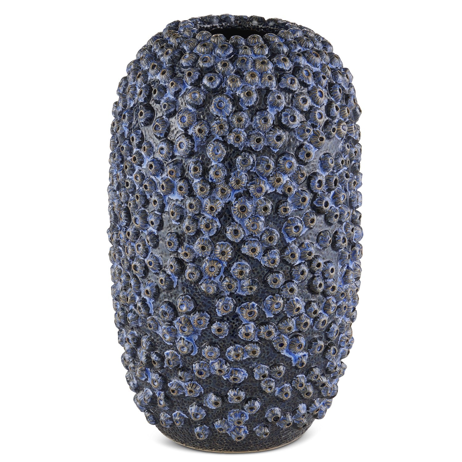 Currey and Company - Vase - Deep Sea - Reactive Blue- Union Lighting Luminaires Decor