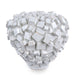 Currey and Company - Vase - Sugar Cube - White- Union Lighting Luminaires Decor