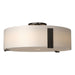 Hubbardton Forge - Three Light Semi Flush Mount - Impressions - Oil Rubbed Bronze- Union Lighting Luminaires Decor