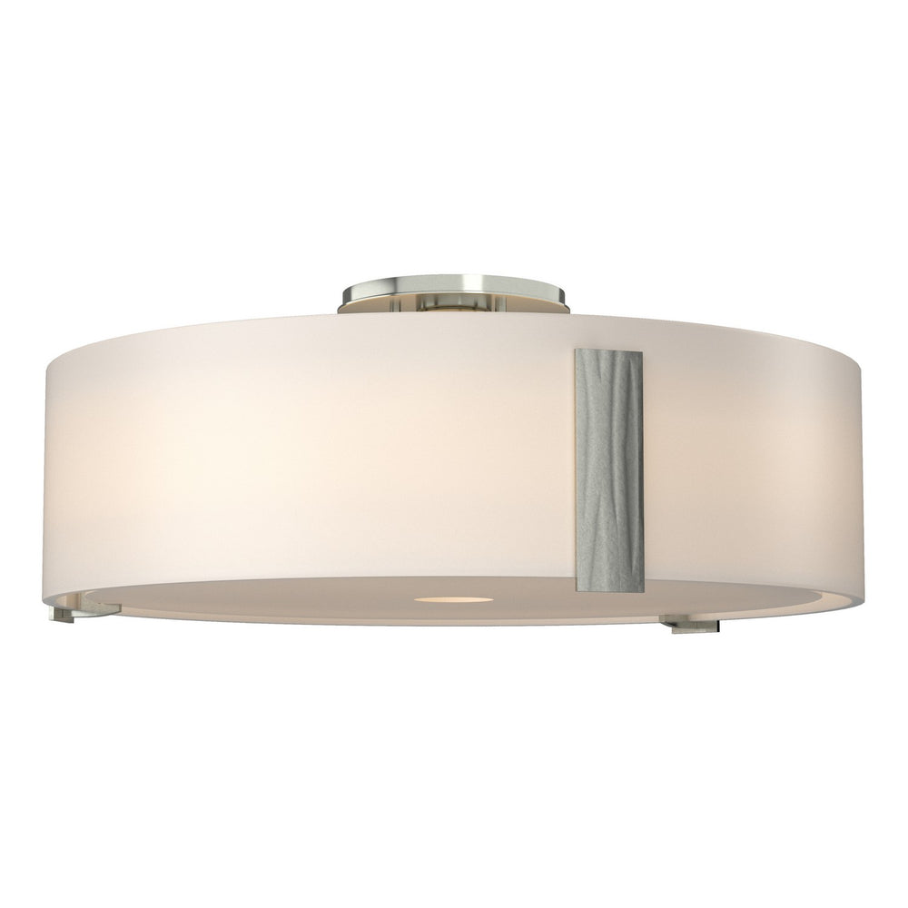Hubbardton Forge - Three Light Semi-Flush Mount - Impressions - Sterling- Union Lighting Luminaires Decor