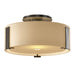 Hubbardton Forge - One Light Semi-Flush Mount - Impressions - Oil Rubbed Bronze- Union Lighting Luminaires Decor