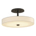 Hubbardton Forge - LED Semi-Flush Mount - Disq - Natural Iron- Union Lighting Luminaires Decor