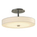 Hubbardton Forge - LED Semi-Flush Mount - Disq - Vintage Platinum- Union Lighting Luminaires Decor