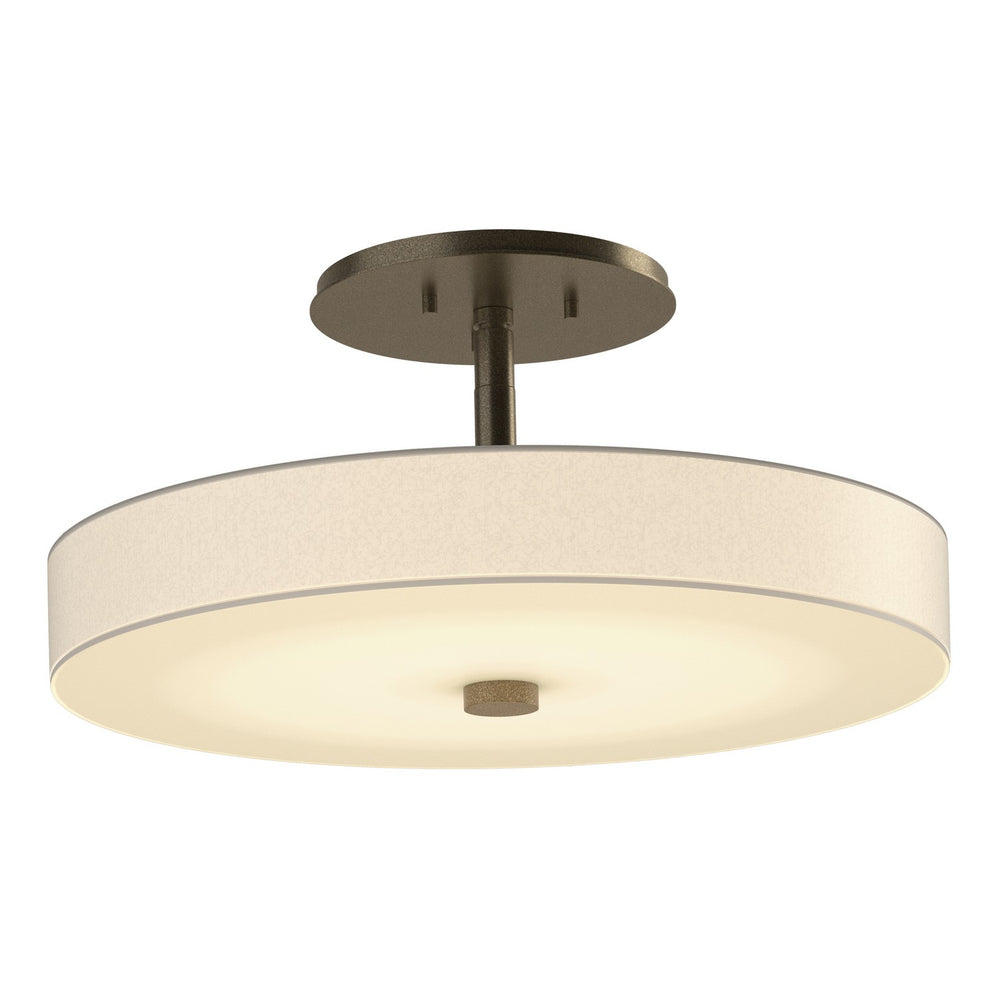 Hubbardton Forge - LED Semi-Flush Mount - Disq - Soft Gold- Union Lighting Luminaires Decor