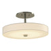 Hubbardton Forge - LED Semi-Flush Mount - Disq - Sterling- Union Lighting Luminaires Decor