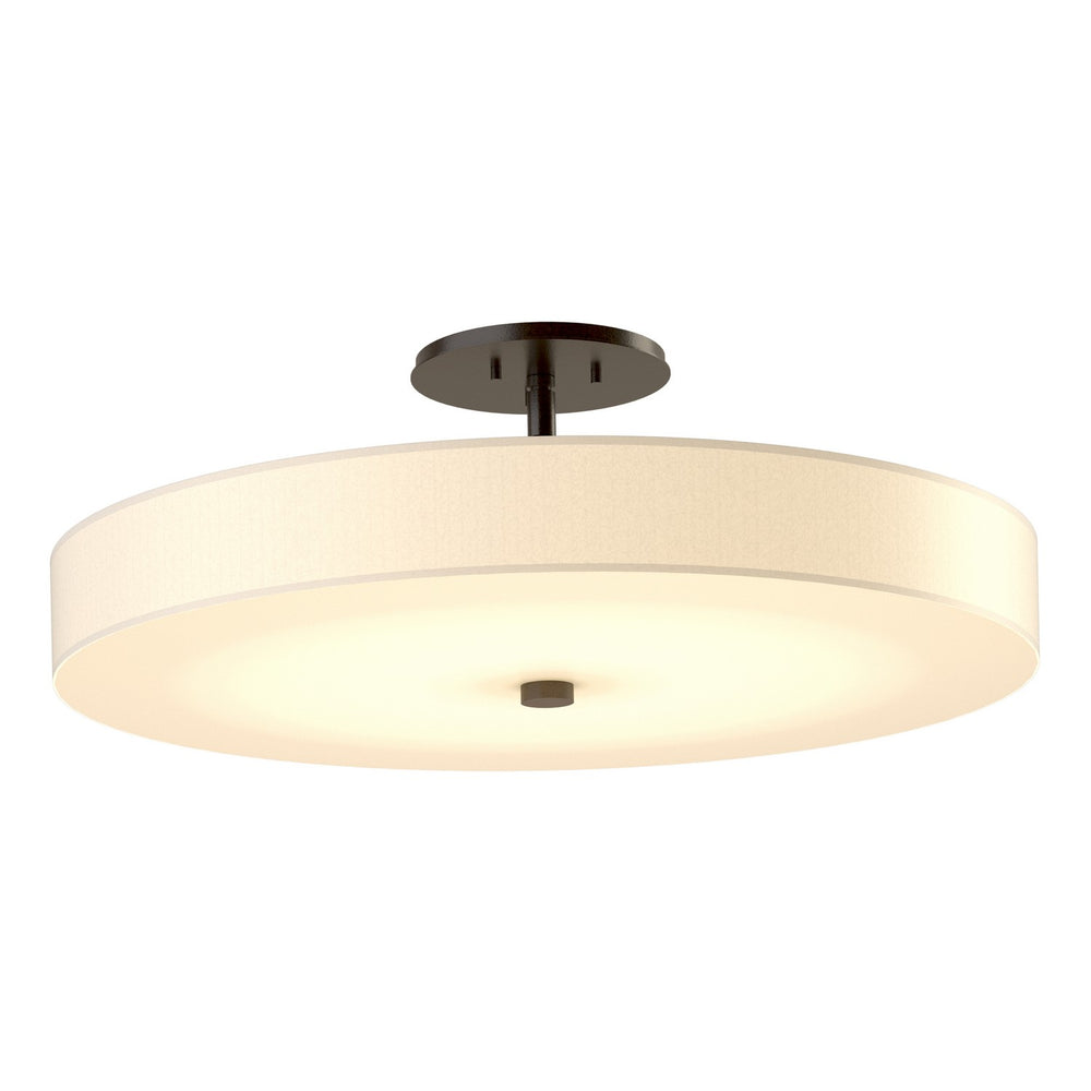 Hubbardton Forge - LED Semi-Flush Mount - Disq - Oil Rubbed Bronze- Union Lighting Luminaires Decor