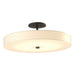 Hubbardton Forge - LED Semi-Flush Mount - Disq - Natural Iron- Union Lighting Luminaires Decor