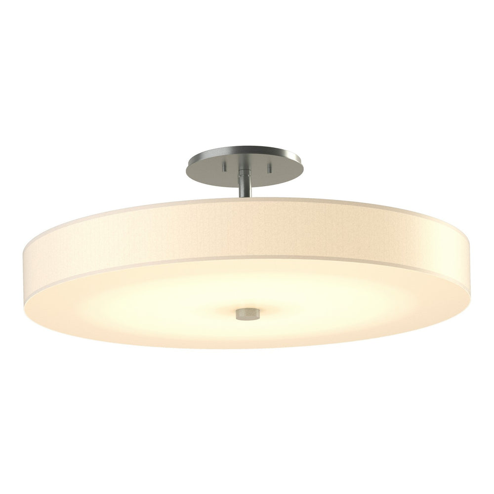 Hubbardton Forge - LED Semi-Flush Mount - Disq - Vintage Platinum- Union Lighting Luminaires Decor