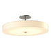 Hubbardton Forge - LED Semi-Flush Mount - Disq - Vintage Platinum- Union Lighting Luminaires Decor