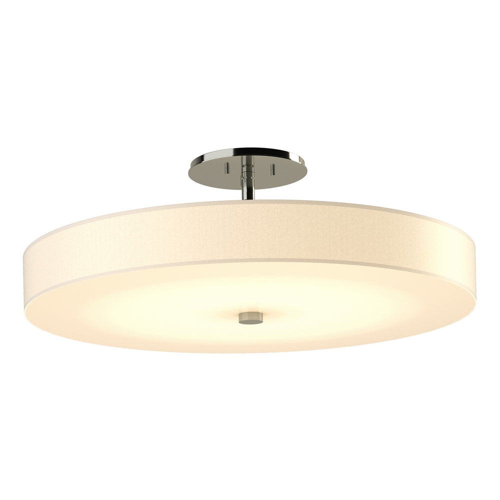Hubbardton Forge - LED Semi-Flush Mount - Disq - Sterling- Union Lighting Luminaires Decor