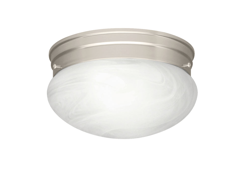 Kichler Canada - One Light Flush Mount - Ceiling Space - Brushed Nickel- Union Lighting Luminaires Decor