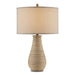 Currey and Company - One Light Table Lamp - Joppa - Natural- Union Lighting Luminaires Decor