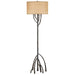 Currey and Company - One Light Floor Lamp - Mangrove - Bronze- Union Lighting Luminaires Decor