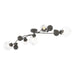 Hubbardton Forge - Five Light Semi-Flush Mount - Sprig - Dark Smoke- Union Lighting Luminaires Decor
