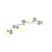 Hubbardton Forge - Five Light Semi-Flush Mount - Sprig - Vintage Platinum- Union Lighting Luminaires Decor