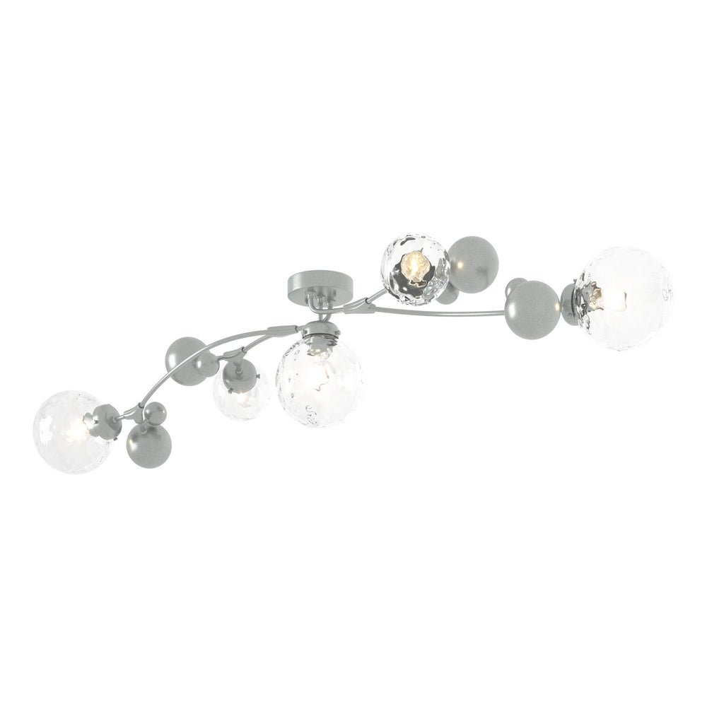 Hubbardton Forge - Five Light Semi-Flush Mount - Sprig - Vintage Platinum- Union Lighting Luminaires Decor
