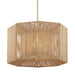 Currey and Company - Four Light Chandelier - Mereworth - Natural/Beige- Union Lighting Luminaires Decor