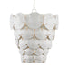 Currey and Company - Five Light Chandelier - Tulum - White/Sugar White- Union Lighting Luminaires Decor