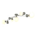 Hubbardton Forge - Five Light Semi-Flush Mount - Sprig - Sterling- Union Lighting Luminaires Decor