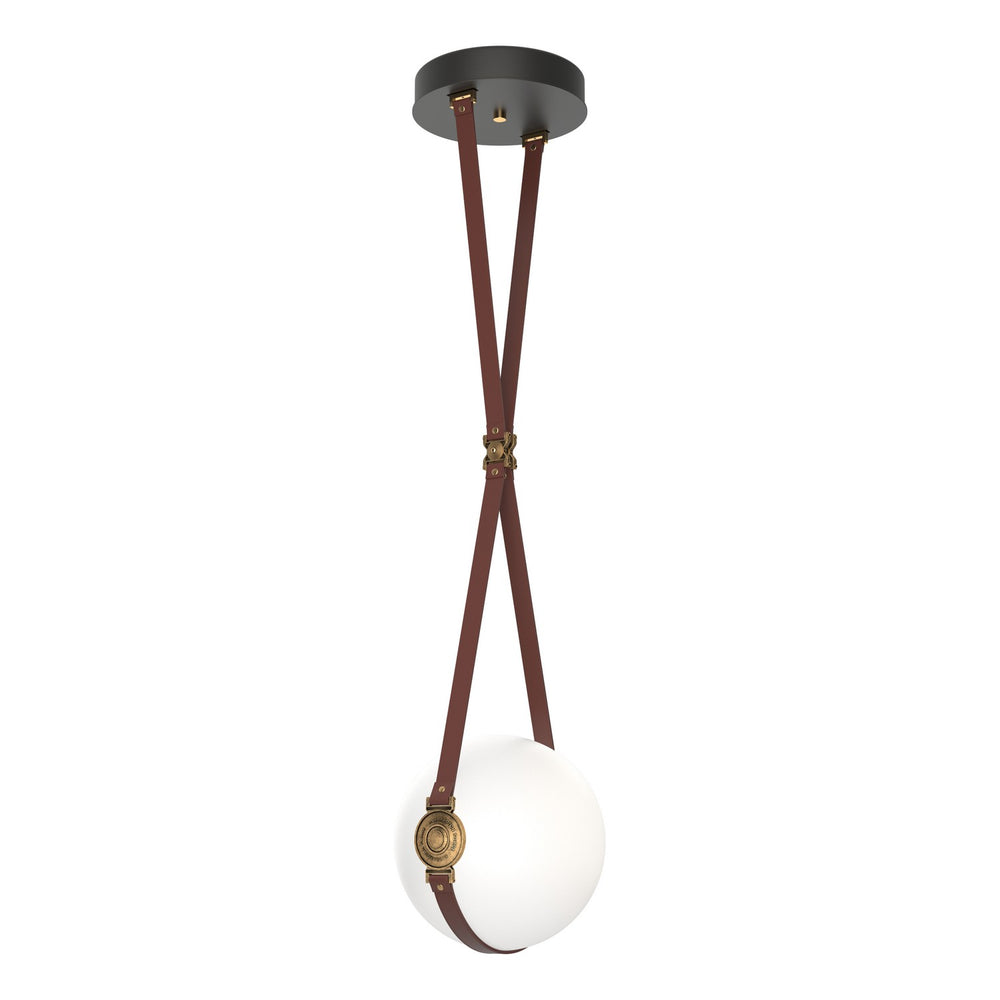Hubbardton Forge - LED Pendant - Derby - Black- Union Lighting Luminaires Decor