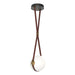 Hubbardton Forge - LED Pendant - Derby - Black- Union Lighting Luminaires Decor
