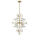 Savoy House - 15 Light Chandelier - Amani - Royal Gold- Union Lighting Luminaires Decor