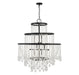 Savoy House - 15 Light Chandelier - Luna - Matte Black- Union Lighting Luminaires Decor