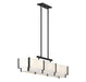 Savoy House - Five Light Linear Chandelier - Orleans - Black Cashmere- Union Lighting Luminaires Decor
