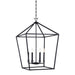 Savoy House - Six Light Pendant - Townsend - Matte Black- Union Lighting Luminaires Decor