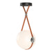 Hubbardton Forge - LED Pendant - Derby - Black- Union Lighting Luminaires Decor