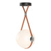 Hubbardton Forge - LED Pendant - Derby - Black- Union Lighting Luminaires Decor