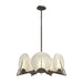 Hubbardton Forge - Seven Light Pendant - Callisto - Bronze- Union Lighting Luminaires Decor