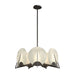Hubbardton Forge - Seven Light Pendant - Callisto - Dark Smoke- Union Lighting Luminaires Decor