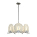 Hubbardton Forge - Seven Light Pendant - Callisto - Vintage Platinum- Union Lighting Luminaires Decor
