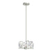 Hubbardton Forge - Four Light Semi-Flush/Pendant - Gatsby - Sterling- Union Lighting Luminaires Decor