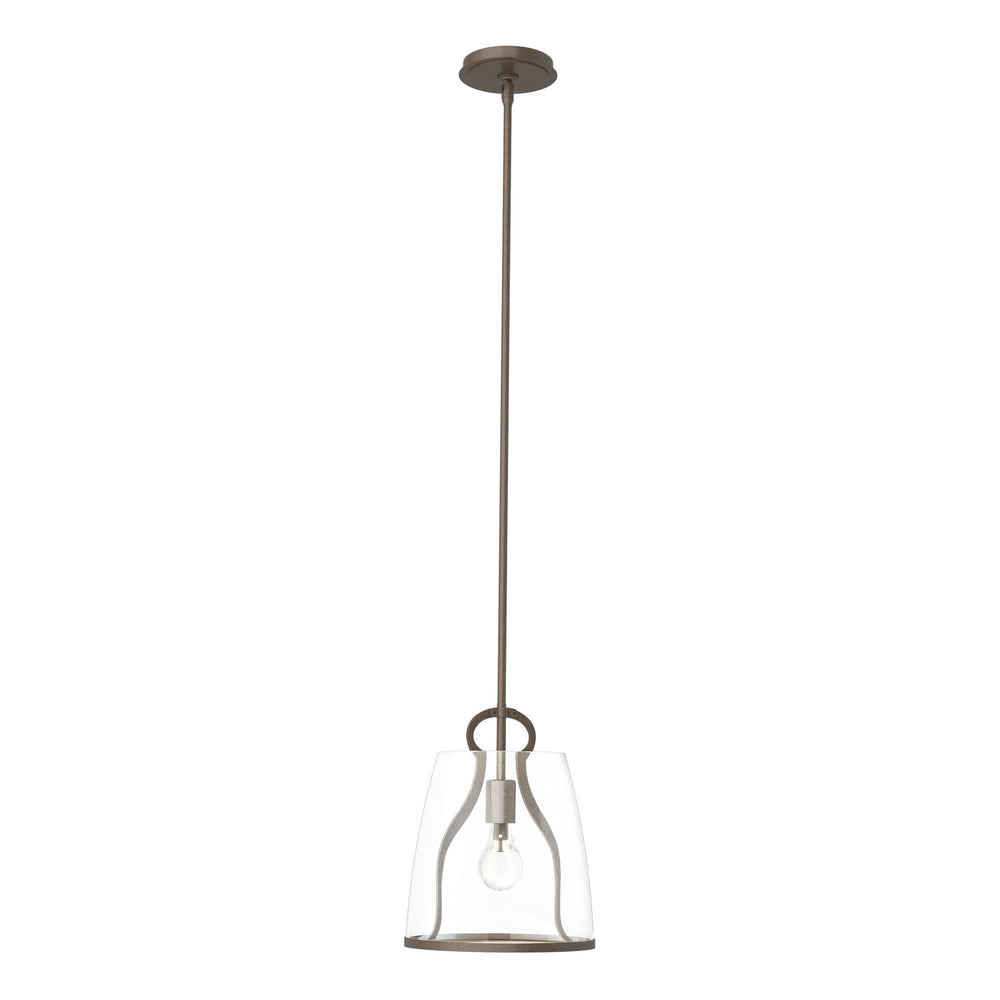Hubbardton Forge - One Light Pendant - Caliper - Bronze- Union Lighting Luminaires Decor