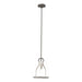 Hubbardton Forge - One Light Pendant - Caliper - Dark Smoke- Union Lighting Luminaires Decor