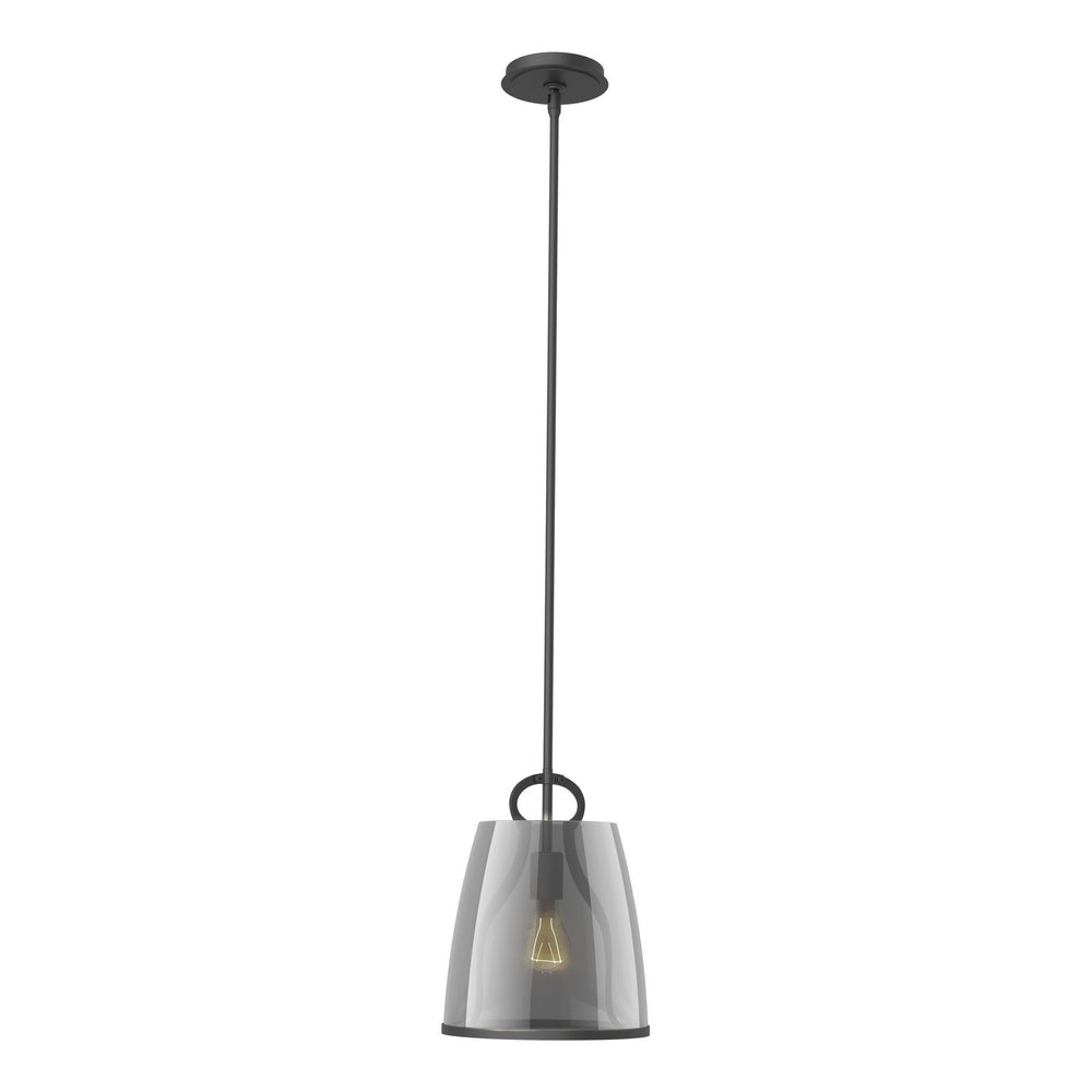Hubbardton Forge - One Light Pendant - Caliper - Black- Union Lighting Luminaires Decor