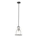 Hubbardton Forge - One Light Pendant - Caliper - Black- Union Lighting Luminaires Decor